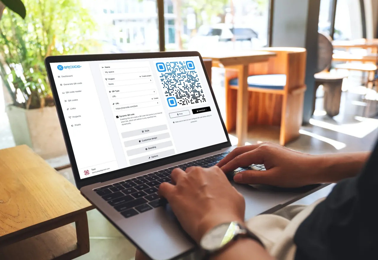Editable QR codes - Rqrcode dynamic QR preview